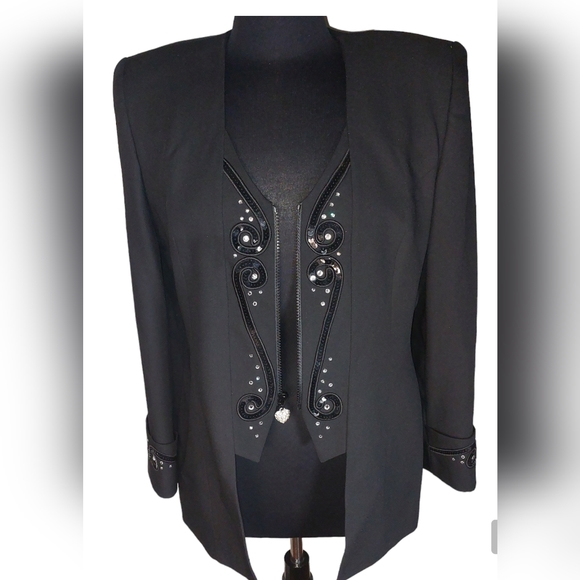 Criscione Tuxedo Style Blazer - Picture 2 of 8